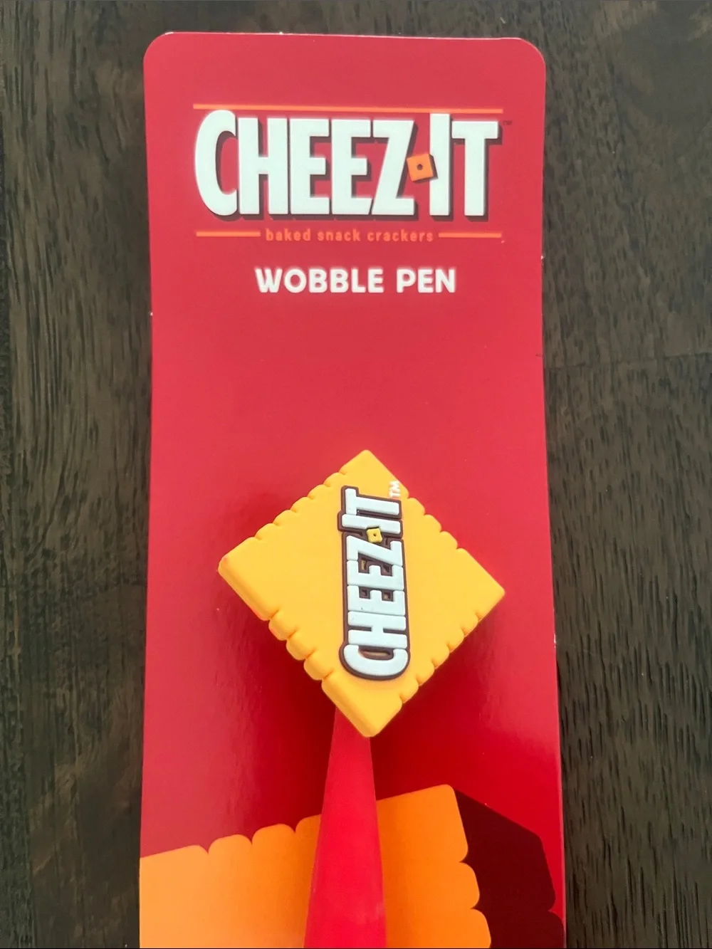 Cheez It Stationary Set Cheez It Wobble Pen & Cheez It Notebook w/ 2 Charms NWT